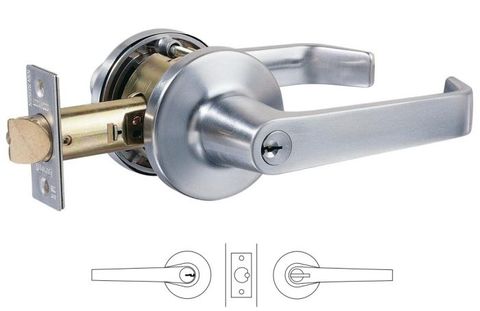 LOCKWOOD 950 SERIES 950 ENTRANCE KEY IN LEVER LOCKSET