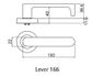 LOCKWOOD SYMPHONY 166 LEVER ON ROUND ROSE FULL SET SC