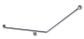 Con-Serv CF877BSLH Clam Flange 40º Grab Rail 870X700 LH BS