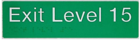 TIM THE SIGN MAN EXIT LEVEL 15 SIGN