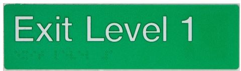 TIM THE SIGN MAN EXIT LEVEL 1 SIGN
