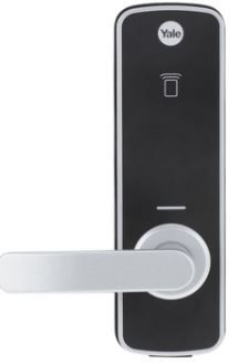 YALE UNITY ENTRANCE LOCK SILVER