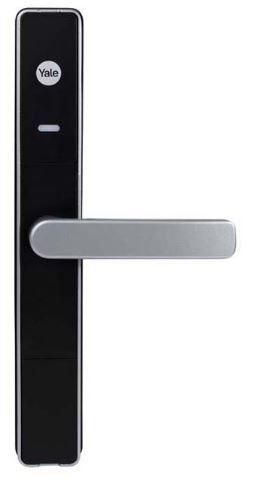 YALE UNITY SECURITY SCREEN DOOR LOCK SILVER