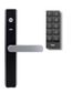 YALE UNITY SECURITY SCREEN DOOR LOCK SILVER WITH KEYPAD