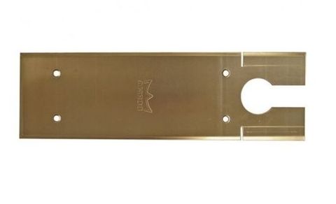 DORMAKABA BTS80 COVER PLATE SATIN BRASS