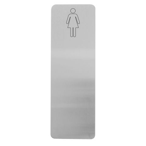 LOCKWOOD 21407CN EXTERIOR PLATE W/FEMALE SYMBOL OUTLINE