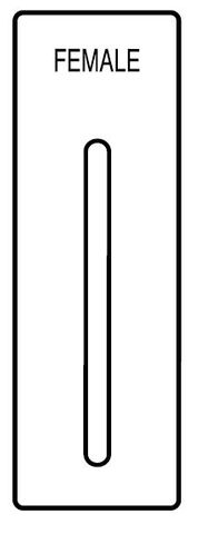 LOCKWOOD 214 EXTERIOR PLATE W/PUSH OUTLINE + P2 PULL SS