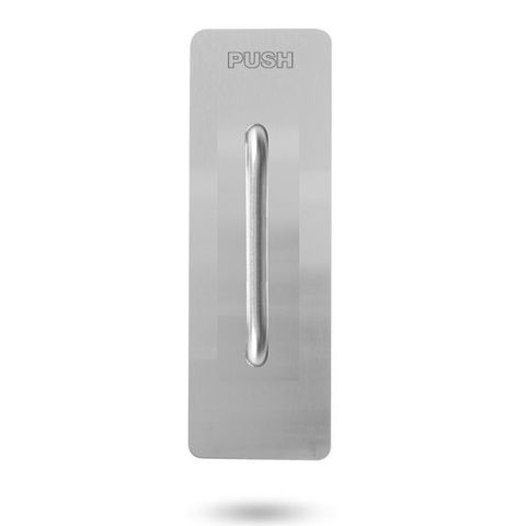 LOCKWOOD 214 EXTERIOR PLATE W/PUSH OUTLINE + P3 PULL SS