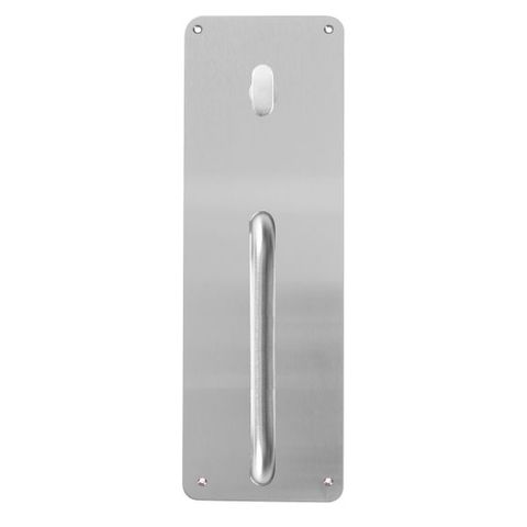 Lockwood 21527NN/P1SS 215 Interior Plate W/Turn + P1 Pull Handle SS