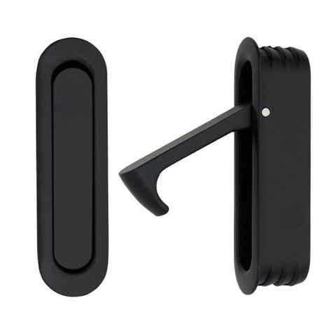 DORMAKABA EP12 EDGE PULL 70X19MM BLACK