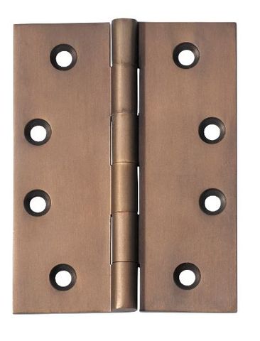 TRADCO 2373 HINGE FIXED PIN ANTIQUE BRASS H100XW75MM