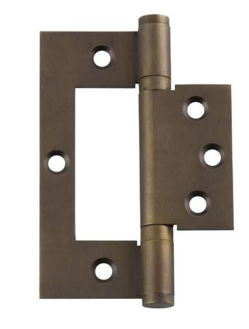 TRADCO 2397 HINGE HIRLINE ANTIQUE BRASS H100XW49MM