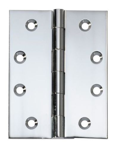 TRADCO 2673 HINGE FIXED PIN CHROME PLATED H100XW75MM