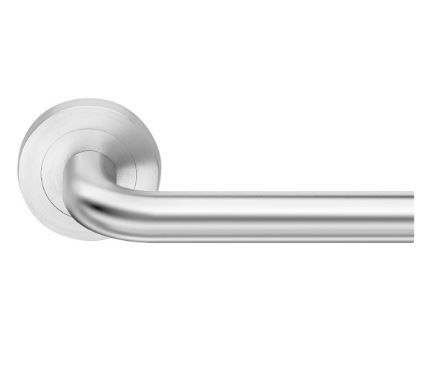 DESIGNER DOORWARE FLINDERS LEVER SET ON R10 ROSE INC. LATCH BOLT