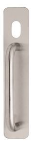 LOCKWOOD 21825NA/P2 EXTERIOR PLATE W/CYLINDER HOLE & P2 PULL HANDLE