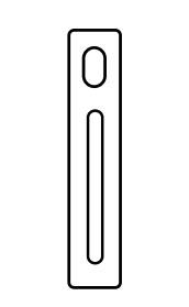 Lockwood 21827NN/P2SS 218 Exterior Plate W/Turn Snib + P2 Pull Handle SS