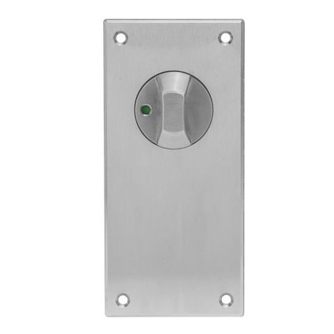 LOCKWOOD 223D DETENTION PLATE W/PRIVACY INDICATOR TURN LH SS