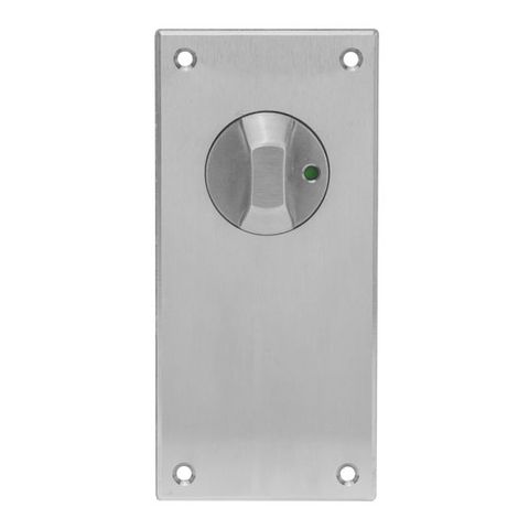 LOCKWOOD 223D DETENTION PLATE W/PRIVACY INDICATOR TURN RH SS
