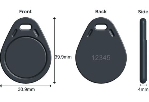 HID PROXIMITY KEYFOB 26 BIT H10301