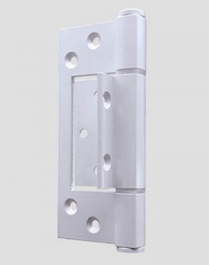 MCCALLUM A104 ALUMINIUM FASTFIX INTERFOLD HINGE 130X39MM WHT