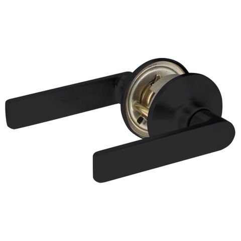 Lockwood 7551MBK Symmetry Key In Lever Passage Set Lever 3 MBK