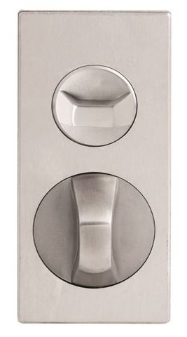 LOCKWOOD 222D DETENTION PLATE WITH TURN + 21 KNOB RH SSS