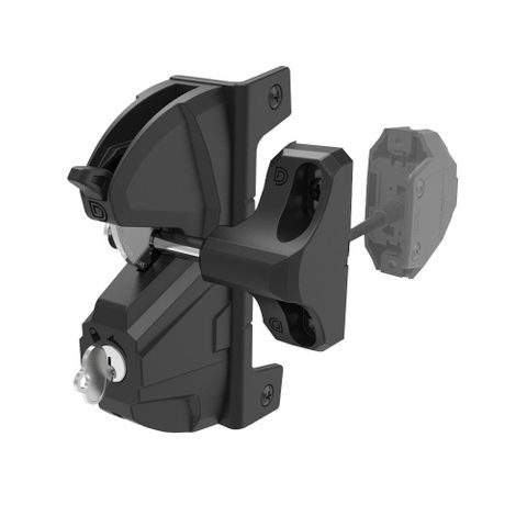 D+D LLD3LD LOKK LATCH DELUX SERIES 3 KD BLACK