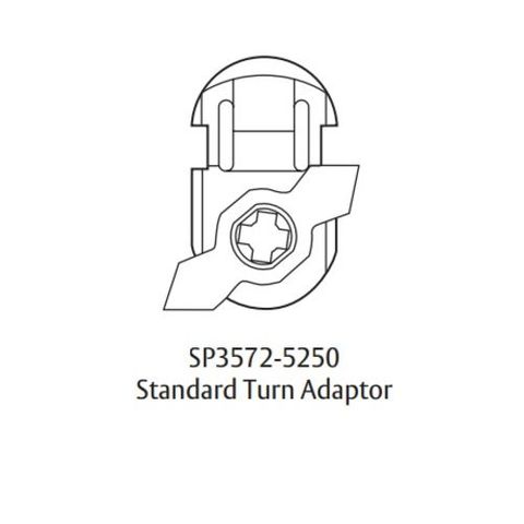 3570 SERIES LOCKING TURN ADAPTOR ASSMBLY