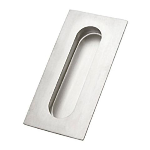 SCOPE FP36 RECTANGLE FLUSH PULL 102X51MM CONCEALED FIX SS