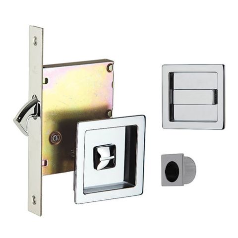 SCOPE 4214C.50 SQUARE PRIVACY CAVITY LOCKSET 65MM SN