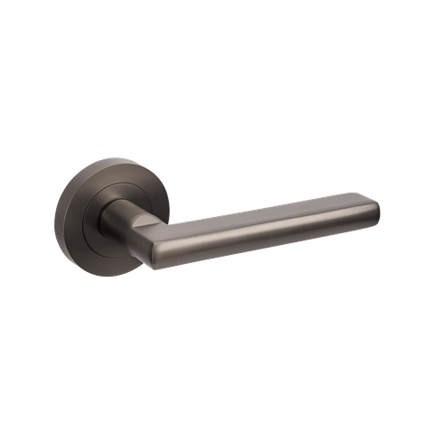 ZANDA 10020 EPIC ROUND ROSE LEVER SET GN