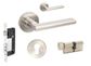 ZANDA 10024.2 EPIC ROUND ENTRANCE SET W/LOCK + FURN BNCP