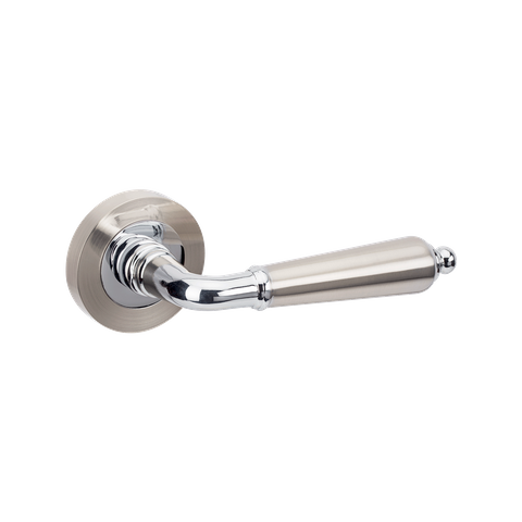 ZANDA 10070 OXFORD ROUND ROSE LEVER SET