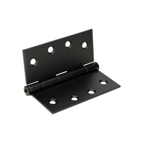 ZANDA 5910 FIXED PIN BUTT HINGE FIXED PIN 100X100X2.5MM BLK