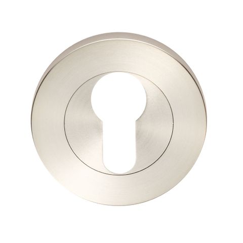 Zanda 7020.2 Round Euro Cylinder Escutcheon Pair