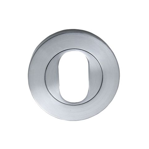 ZANDA 7020.O ROUND OVAL CYLINDER ESCUTCHEON PAIR