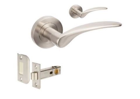 ZANDA 7033 APOLLO ROUND ROSE PASSAGE LEVER SET