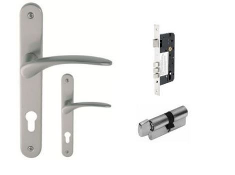 ZANDA 7035.2 APOLLO LONGPLATE ENTRANCE LOCK SET