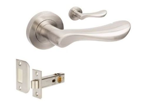 ZANDA 7036 JUNO ROUND ROSE PASSAGE LEVER SET
