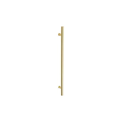 ZANDA 7092 ROUND PULL HANDLE 900MM FACE FIX SB