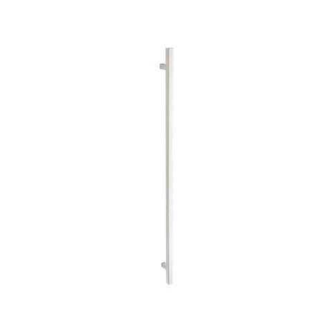 ZANDA 7096 SQUARE PULL HANDLE 1200MM REAR FIX SS