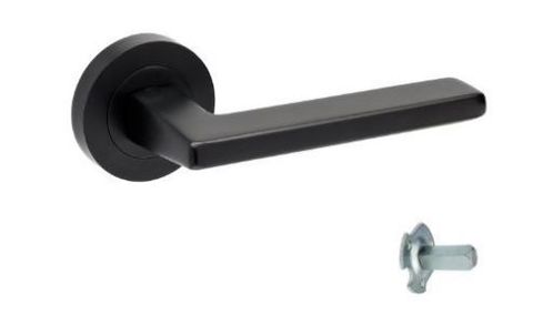 ZANDA 7106.D VECTOR ROUND ROSE DUMMY LEVER BLK