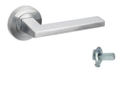 ZANDA 7106.D VECTOR ROUND ROSE DUMMY LEVER