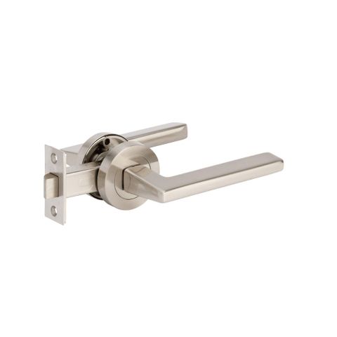 Zanda 7107 Vector Round Rose Passage Lever Set with Latch