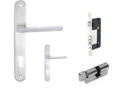 ZANDA 7109.2 VECTOR LONGPLATE ENTRANCE LOCK SET