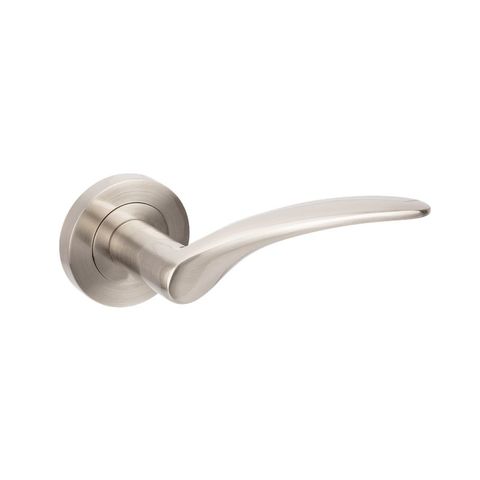 ZANDA 7191 APOLLO ROUND ROSE PRIVACY LEVER SET