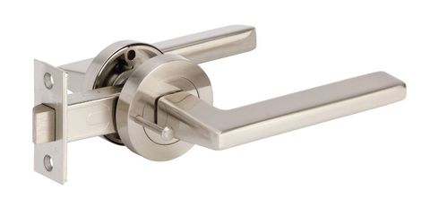 Zanda 7196 Vector Round Rose Privacy Lever Set with Latch