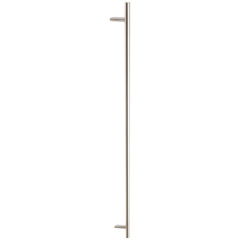 Zanda 7303.FF.SS Omega Offset Pull Handle 1800mm Face Fix SS