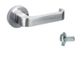 ZANDA 7313 STREAMLINE ROUND ROSE DUMMY LEVER SC