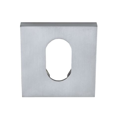 ZANDA 8102 SQUARE OVAL ESCUTCHEON PAIR BN